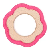 Bo Jungle ugrizi B-TEETHER FLOWER WOOD Pink