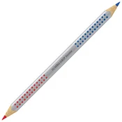 Boje drvene jumbo grip faber castell 110910 rdeča/plava