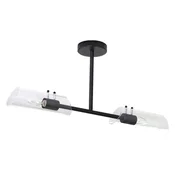 Rabalux Plafonjera Teodoro, E14 2x12W, Crna