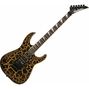 JacksonxSeries Soloist SL3X DX Yellow Crackle