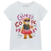 Guess Majica K6RI03 K6YW4 Bela Regular Fit