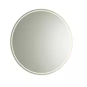 Sodobno kopalniško ogledalo 80 cm z LED in dotikalnim zatemnilnikom - Sebas