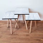 Hanah Home Set klub stocica 3Shp298, 3 komada, Šarena
