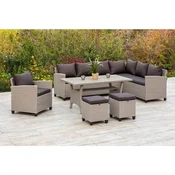 Gardenson Lounge Garnitura Palma, 5-Delno, Blazine