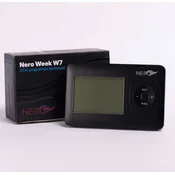 Nero Sobni žicani programabilni termostat W7, Crni
