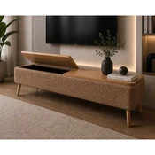 Hanah Home Sarven TV komoda 120 × 45 × 30 cm, braon