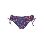 BUFFALO Bikini hlačke BUFFALO temno modra/oranžna