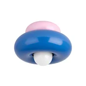 EGLO Stropna svetilka Torchiarolo, modra/roza, kovina, E27 - Dnevna soba/jedilnica - Sodobni - modro, roze