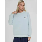 Hiccup Majica Sweatshirts svetlo modra