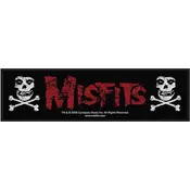 Misfits Cross Bones Našitek za šivanje 200 x 50 mm