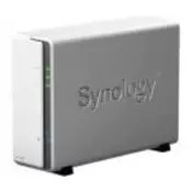 Synology DiskStation DS120j, Tower, 1-bay 3.5 SATA HDD/SSD, CPU 2-core 800 MHz/512MB DDR3L non-ECC/RJ-45 1GbE LAN Port/2x USB 2.0