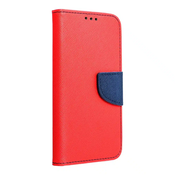 Ovitek Fancy Book za XIAOMI Redmi 13c / POCO C65 rdeč / temno moder