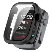 Ovitek z zaščito zaslona Techsuit Defense360 Pro za Huawei Watch D2 - črn