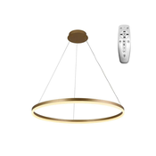 LED Zatemnitveni lestenec na vrvici LED/55W/230V 3000-6500K + Daljinski upravljalnik