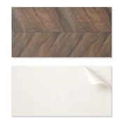 shumee Samolepilna vinilna stenska dekoracija za notranjost 120x60 cm vzorec ribje kosti