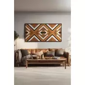 Wallity Dekorativna uramljena slika, 50x120cm, Šarena