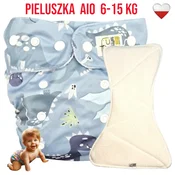 shumee DINO NappiMe AIO žep za večkratno uporabo iz bambusa