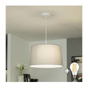 Brilagi - LED luster na lanku CERIA 1xE27/40W/230V pr. 45 cm siva