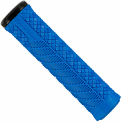 Lizard Skins Charger Evo Single Clamp Lock-On Electric Blue /Black Rings