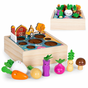 Ecotoys drvena kutija za sadnju povrca