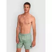 ONeill Uni Flower 16 kopalne hlače green tropical stripe