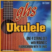 GHS Ukulele Fluorocarbon Tie Ends H-T20F Strune za tenor ukulele