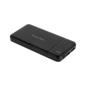 Krüger&Matz Baterijska banka 10000mAh, Li-pol, črne barve