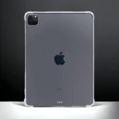 Infostyle Silikonski ovitek Bulletproof za tablični računalnik Apple iPad Pro 12.9 (Pro 4 2020, Pro 3 2018) Prozorna/Silikon