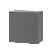 Boxie stenska omara z 2 vratoma 80x80x37 cm antracit