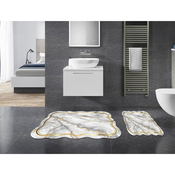 Lessentiel Maison Set 2 prostirke za kupatilo Sivi