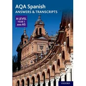 AQA A Level Spanish: Key Stage Five: AQA A Level Year 1 and AS Spanish Answers & Transcripts
