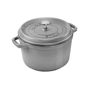 Cocotte deep cooking pot, cast iron, 24cm/4.7L, Graphite Grey - Staub