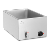 Bain-Marie - 600 W - GN 1/1 - brez posode - odtočna pipa