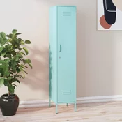 vidaXL omara s ključavnico mint zelena 35x46x180 cm jeklo