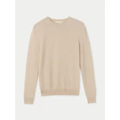 GOBI Cashmere Pulover Cashmere Hat & Sweater Set bež
