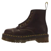 Dr. Martens Gležnarji z vezalkami Sinclair temno rjava
