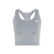 ADIDAS PERFORMANCE Športni top siva / bela