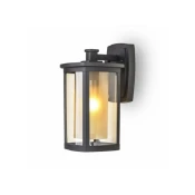 BBLINK 1034 Zidni fenjer, 1xE27, IP44, Crni