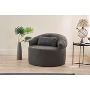 Atelier del Sofa Fotelja Pitta, 100x70x80cm, Antracit