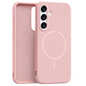 Velvet Touch MagSafe maska za Samsung Galaxy S23FE - Roze