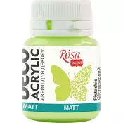 Akril za dekoracije, MATT, 20 ml, ROSA TALENT - Pistachio mat