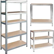 shumee Kovinski skladiščni regal 150 x 75 x 30 cm Humberg HR-810
