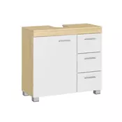 Songmics Kopalniška omarica 30x70x64 cm Bela