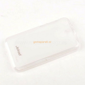 JEKOD silikonski ovitek HTC Desire 310 prozorno črn TPU/T + zaščitna folija
