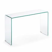 Steklena stranska mizica 40x125 cm Burano – Kave Home