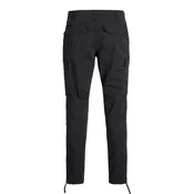 JACK & JONES Muške pantalone 12216664, Crne
