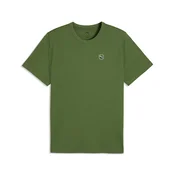 PUMA Essentials Elevated Tee Men, Puma, Earthy Green, M
