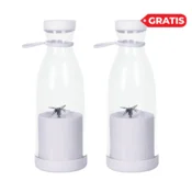 HOME & MARKER Prenosni mešalnik sokov (1+1 GRATIS), bela | J2UCIFY