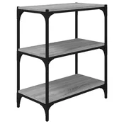 Ormaric za knjige boja hrasta 60x33x70,5 cm od drva i celika