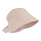 liewood® klobuček sander stripe coral blush/creme de la creme